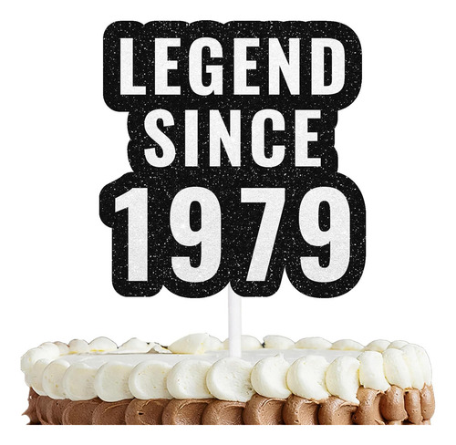 Decoración Para Tarta Con Purpurina Blanca Cheer To Legend D