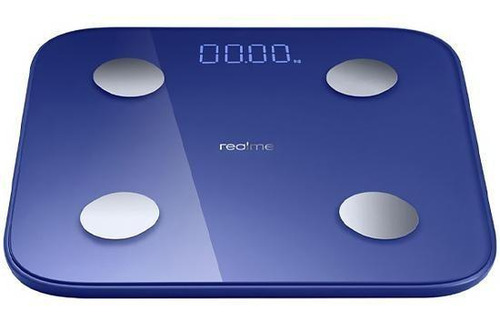 Balança Digital Smart Scale Rmh2011 Bluetooth Azul