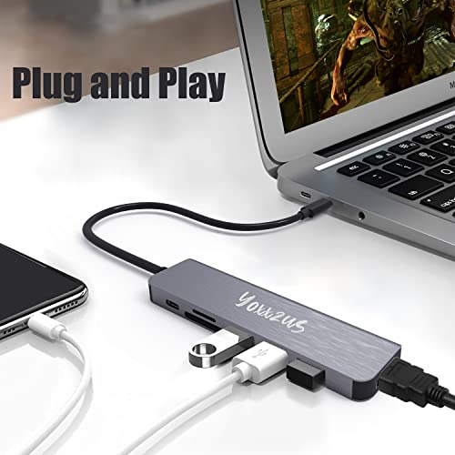 Usb-c Hub Multiport: Versatilidad Para Switch Y Ms