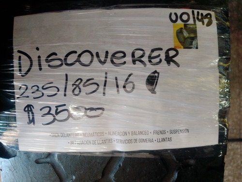 Discoverer 235 85 16 En Tzl Neumáticos (u0148)