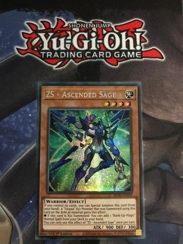 Zs Ascended Sage Yu-gi-oh! Original Konami