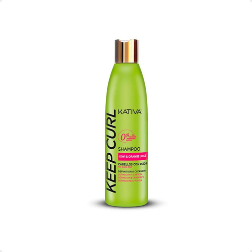 Kativa Shampoo Keep Curl Para Cabello Rizado 250ml