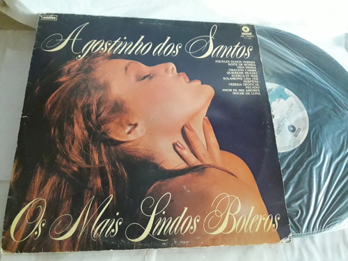 Lp Agostinho Dos Santos, Os Mais Lindos Boleros 1978 Ne