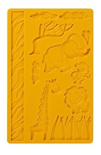 Wilton Fondant Y Gum Paste Silicone Mold, Jungle