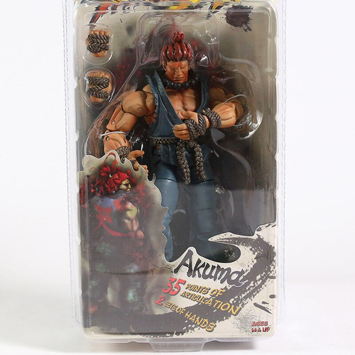 Brinquedos De Boneco De Ação Neca Street Fighter Akuma De 7