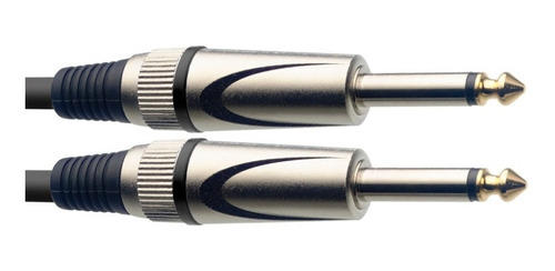 Cable Guitarra Bajo Plug Plug 3 Metros Stagg Sgc3dl