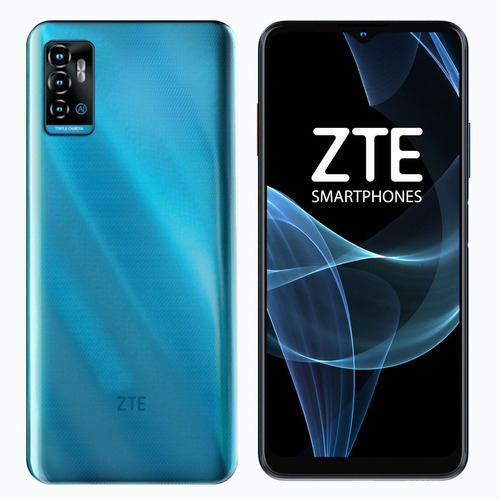 Celular Zte Blade A71 64gb + 3gb Ram Desbloqueado Azul