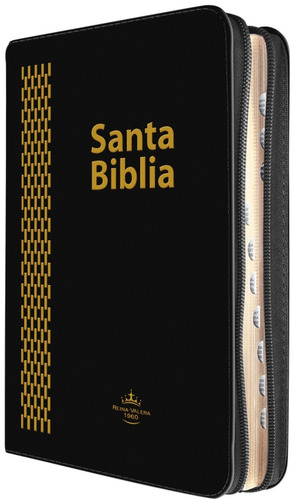 Biblia Letra Gigante Negro Cierre E Índice Reina Valera 1960