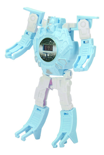 Reloj Transformador De Robot Reloj Digital Transformador Rel