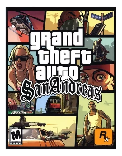 Raro Jogo Gta San Andreas Special Edition, Jogo de Videogame Rockstar  Usado 79413079