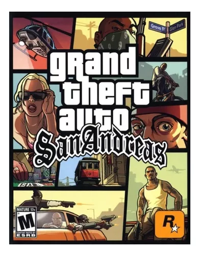 Jogo GTA San Andreas P S 4