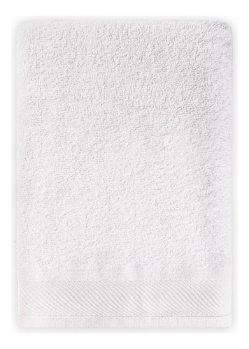Kit 10 Toalhas Banho Banhão Canadá Toalha Gigante 360 Gramas Cor Branco Lisa