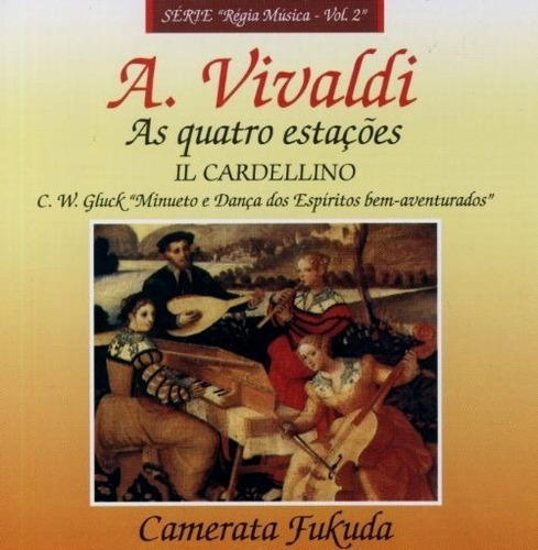 Cd Camerata Fukuda - Antonio Vivaldi: As Quatro Estações   