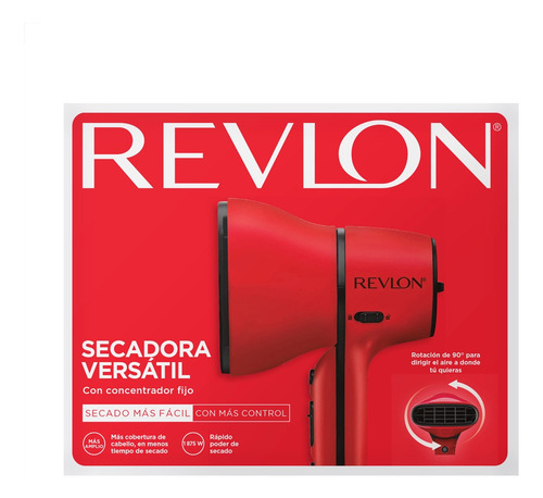 Revlon Secadora Versatil Airflow Control Rojo