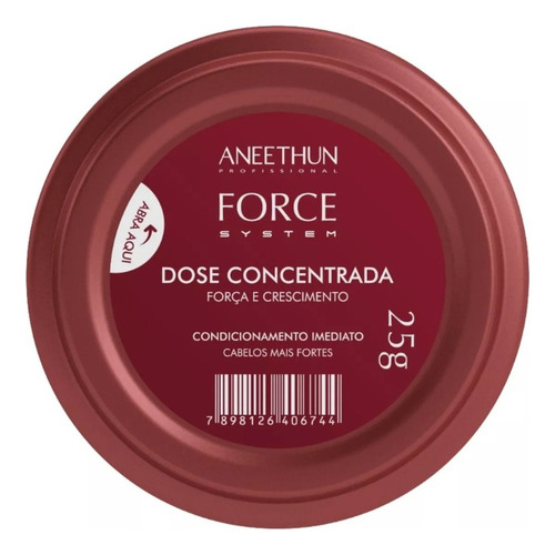 Kit Aneethun Force Shampoo Máscara Finalizador Com 2 Doses