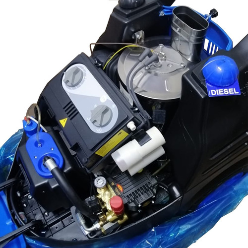 Hidrolavadora De Agua Caliente 110v, 2 Hp 1500 Psi