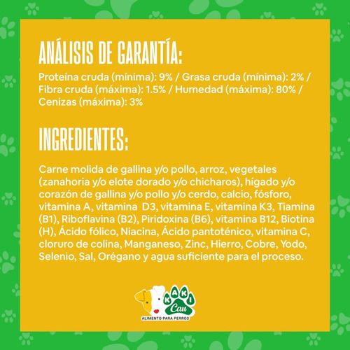 Alimento Para Perro Kakican 24 Sobres 100 Grs C/u Pollo