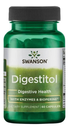 Enzimas Digestivas Swanson Digestitol 60 Caps.-