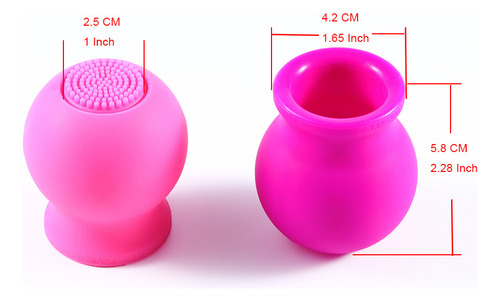 Bomba De Labios Con Cepillo Para Labios Que Embellecen