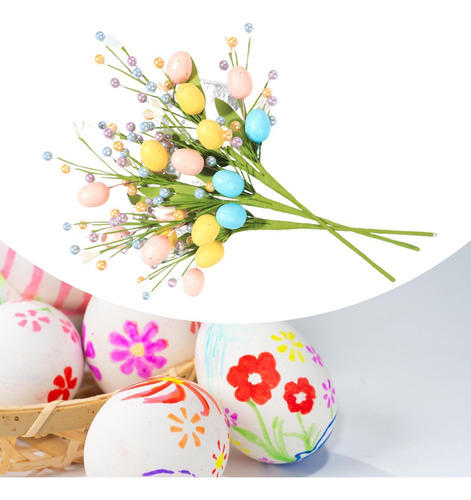 L Rama De Árbol De Pascua Decoración Creativa 3 Unidades