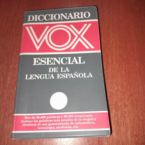 Diccionario Vox Escencial De La Lengua  Española 