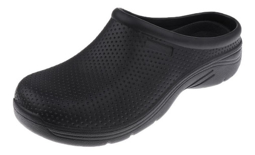 Zueco Antideslizante Negro Para Food Work Shoes Chefs Cateri