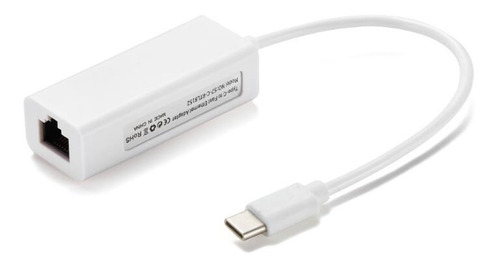 Adaptador Usb C  A Red  Ethernet  Rj45 