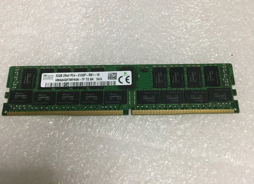Memória Hynix Pc4-2133p 32gb 2rx4 Ecc Registrada (Usado)