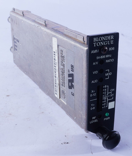 Blonder Tongue Amm-806 Modular Agile Audio/video Modulat Vvc