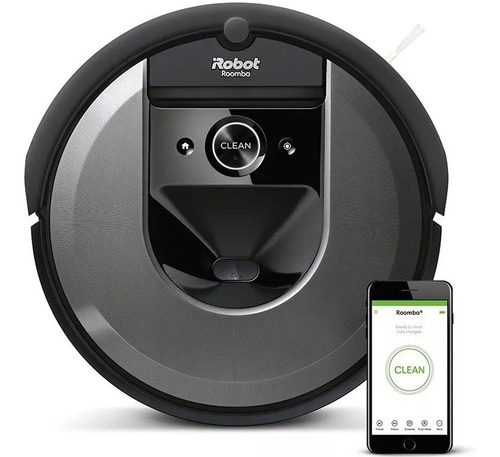 Aspiradora robot iRobot Roomba I7+ negra 220V