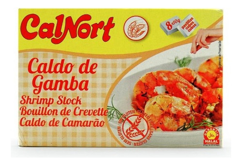 Pack X 3 Caldo De Gamba Calnort (8x10gr)