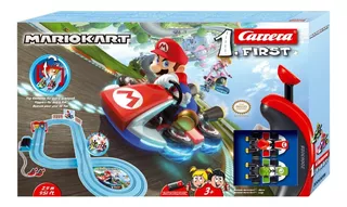 Autorama Carrera Pista Nintendo 2,9 Mts Mario Kart E Luigi