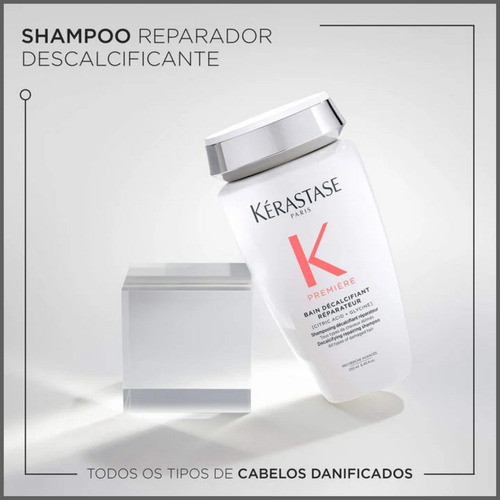 Kit Kérastase Première Shampoo 250ml E Máscara 200ml Grossos