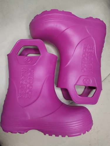 Botas De Lluvia Para Niña Outdoor Master 