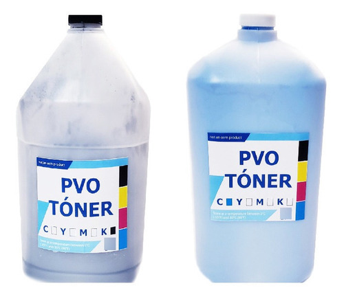 2 Kilo Polvo Para Kon C452 C652 Bk Y Cyan
