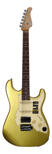 Guitarra Inteligente Mooer Gtrs-s800 Go Golden Pedal Gwf4 Bk