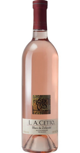 Vino Rosado L.a.cetto Blanc De Zinfandel 750 Ml.