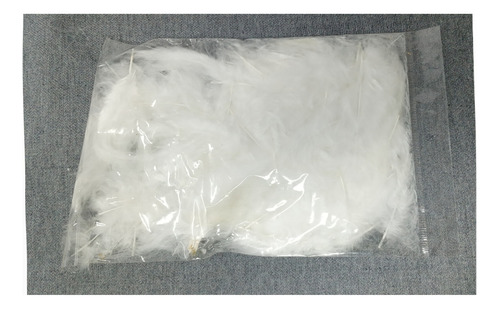 Bolsa De Plumas Palo Real Ave Blanca Calidad 10 Gramos