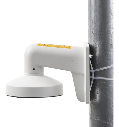 Montaje De Pared P/cámaras Domo Ip Hikvision / Ds-1272zj-120 Color Blanco
