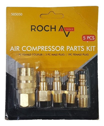 Conexión Acoples Rápidos Para Compresores De Aire Rocha Tool