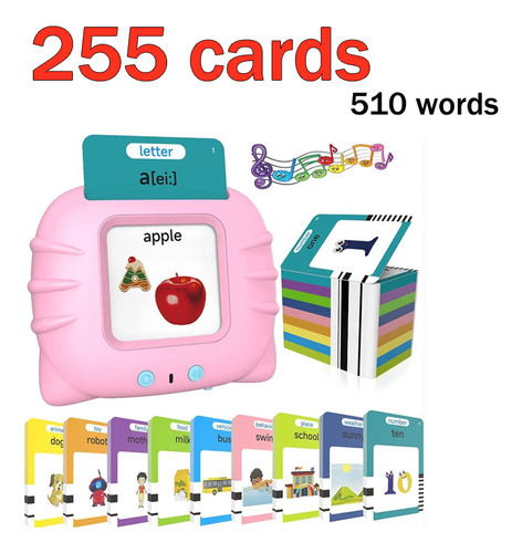 Cardkids Educacional Aprender Inglés (255 Cartas, Palabras C