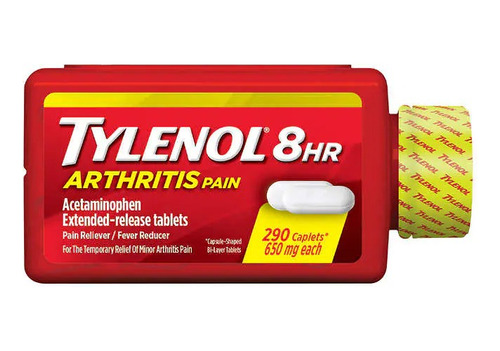 Tylenol Dolor De Artritis Y Musculares 8 Horas 290 Cápsulas
