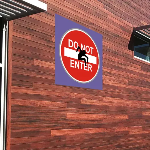Señal Not Enter Personal Autorizado No Entrar Advertenc Dd8p