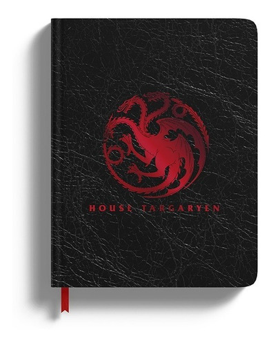 Libreta 100 Hojas - House Targaryen - Game Of Thrones Geek Color Negro