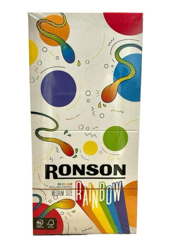 Display Papelillos Ronson 25 Unidades Variedades - Lireke