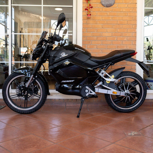 Imagen 11 de 24 de Moto Eléctrica 3000w Bateria Litio 72v 35ah Thunder Negro