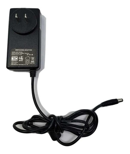 Imagen 1 de 4 de Eliminador/fuente Poder Usado 12v 3a Cámaras Cctv, Tiras Led