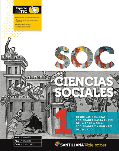Ciencias Sociales 1 - Vale Saber **novedad 2019** - Valle, C