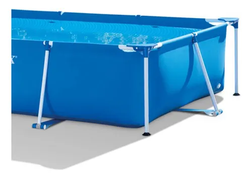 Pileta Lona Estructural Rectangular Intex 220x150x60 Cm