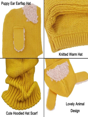 Gorro Para Bebe Bufanda Niña Niño Termico Con Orejas Conejo